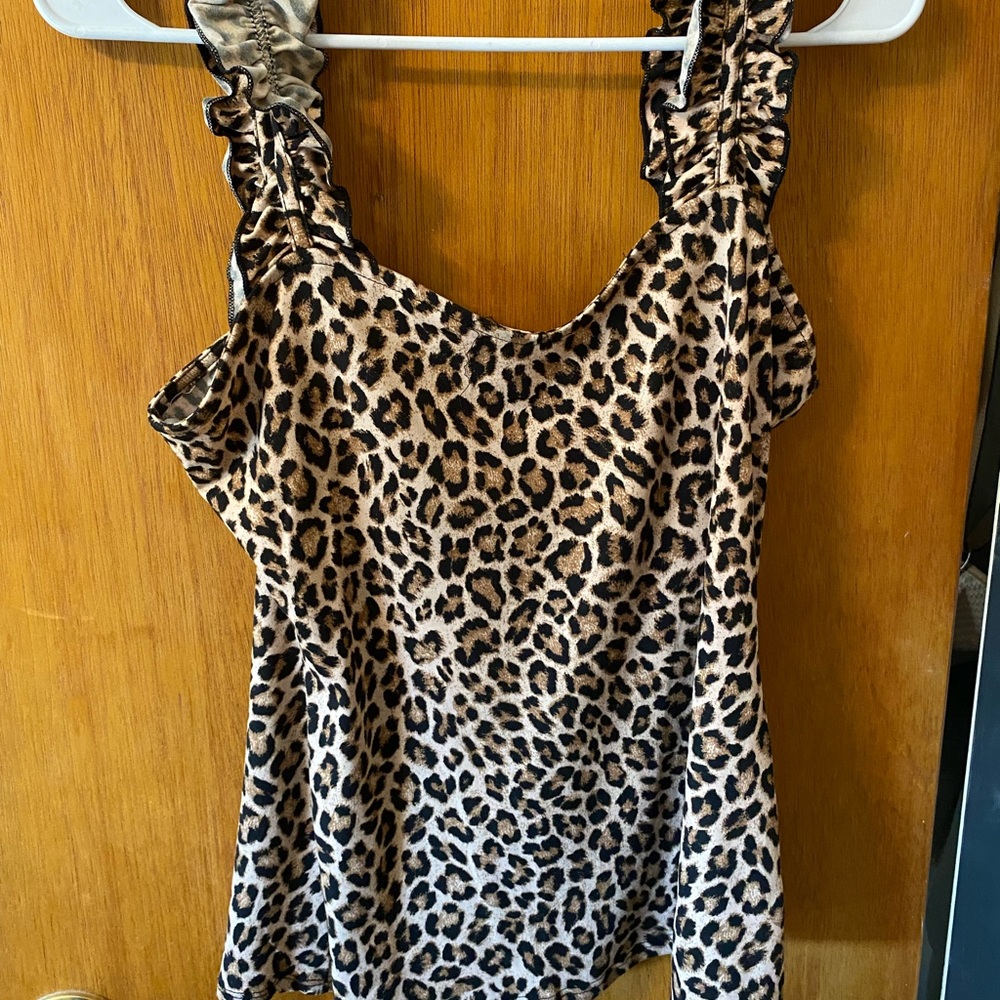 Magnolia boutique ruffled sleeve tank